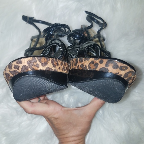 Strappy leopard high heel 6.5 - Picture 5 of 5